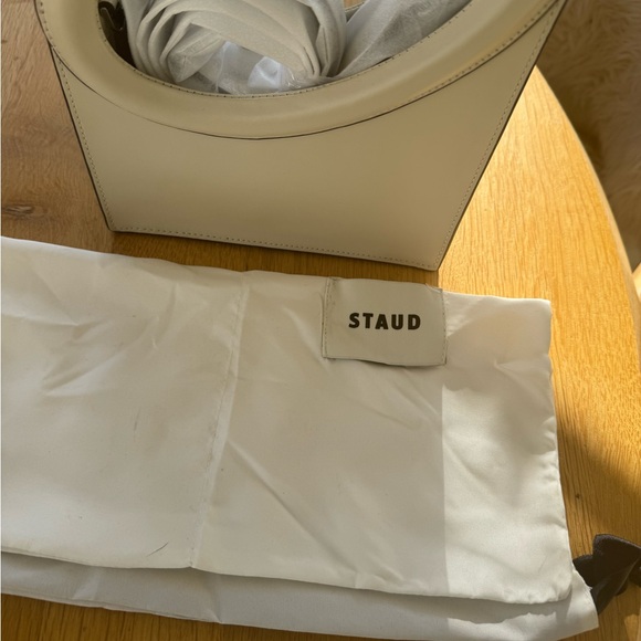 NWT Staud Limone ivory leather bag - Picture 4 of 5